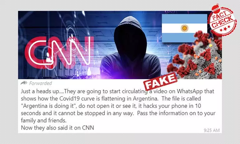 Fake Message Claims Argentina Is Doing It Video Will Hack Your Phone