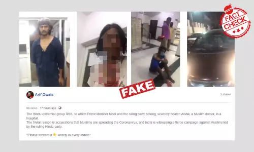 Video Of Injured Animal Rights Activist Peddled As Attack On Muslim Doctor