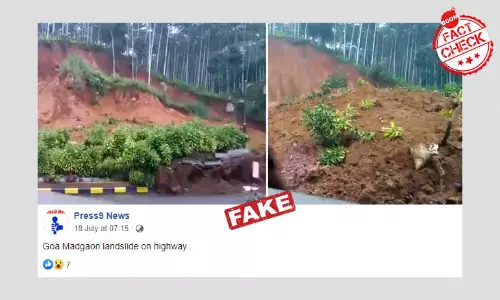 Video Of Landslide In Indonesia Shared As Goa