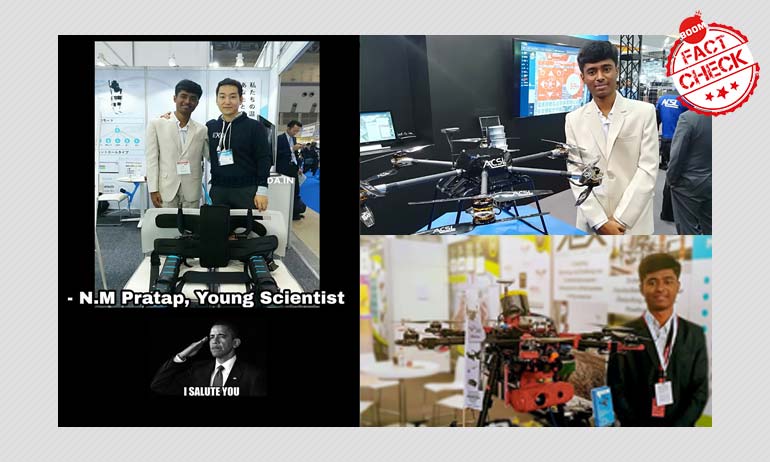 "Drone Prathap" Received Non-Existent Awards, Misappropriated Work "Drone Prathap" Received Non-Existent Awards, Misappropriated Work