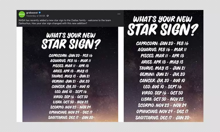 No Nasa Did Not Add A 13th Zodiac Sign Named Ophiuchus Boom Live