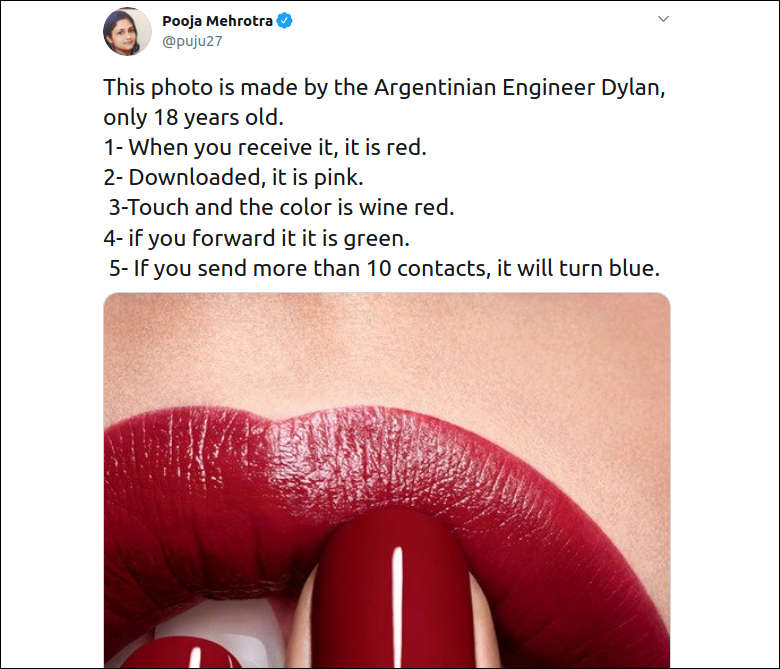 Click here to view an archived version of the tweet.