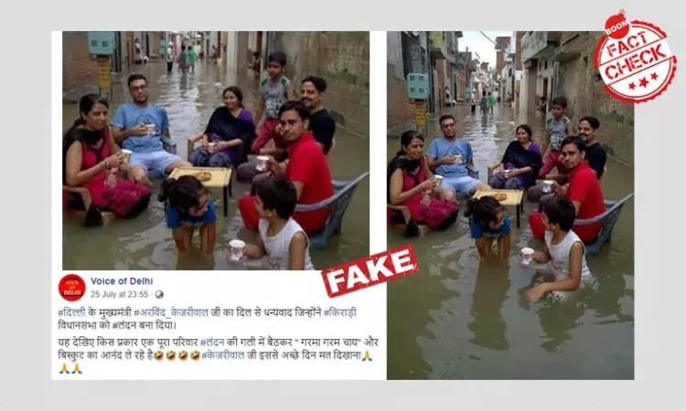 No, This Tea Break In A Waterlogged Street Is Not From Delhi
