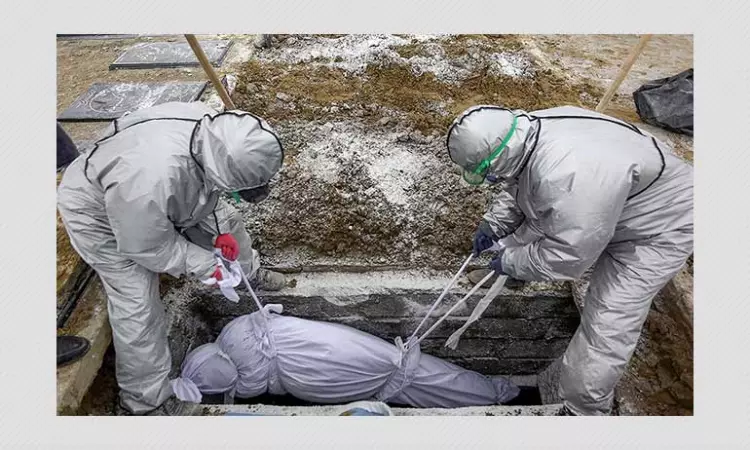 COVID-19 Positive Corpses Are Not 100 Times More Toxic After 72 Hours