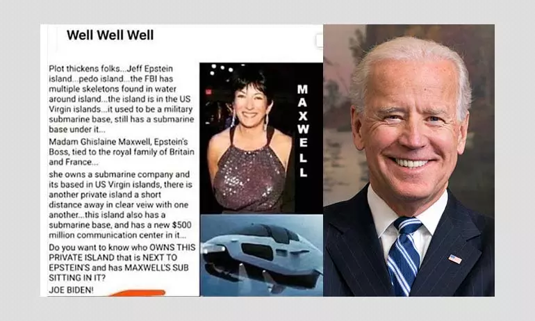 Joe Biden Does Not Own Island Next To Jeffrey Epstein's 'Pedo Island'