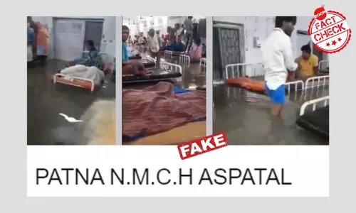2019 Video Of Flooded Bihar Hospital Shared As Recent