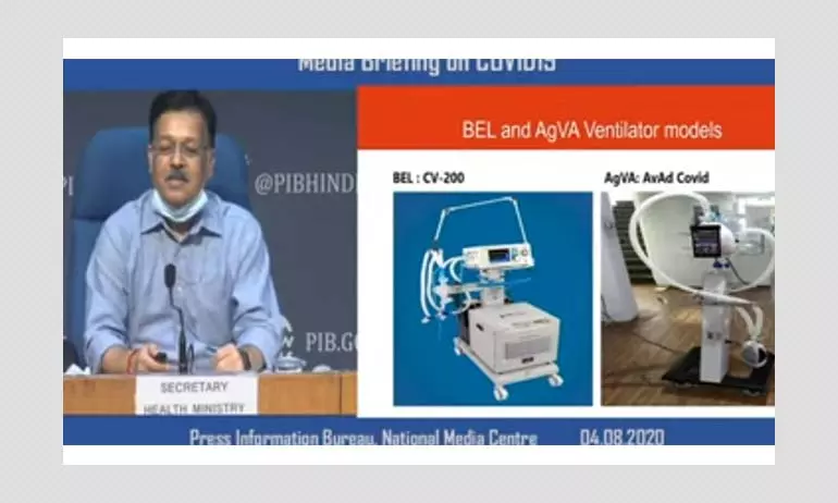 AgVa Ventilators Returned By Mumbai Hospitals Not Under PM Cares Fund: MoHFW AgVa Ventilators Returned By Mumbai Hospitals Not Under PM Cares Fund: MoHFW