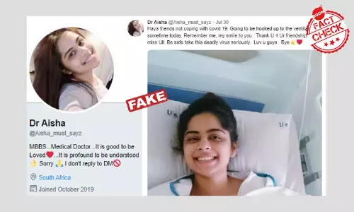 I Am Not Dr Aisha And I Am Alive: Med Students Pics Misused To Spin Tale