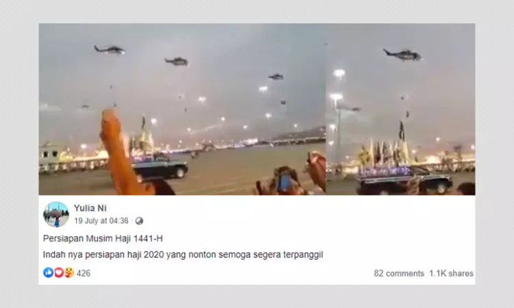 2017 Saudi Military Parade Shared As Preparations for 2020 Hajj