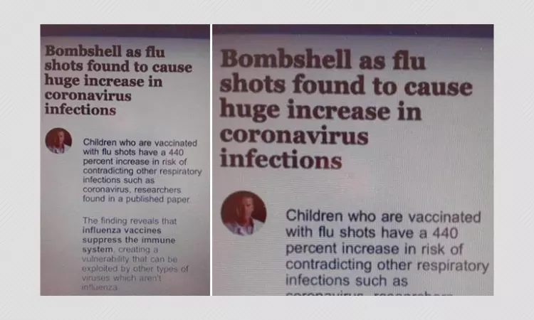 Flu Vaccines Do Not Make Children Vulnerable To Coronavirus Infections
