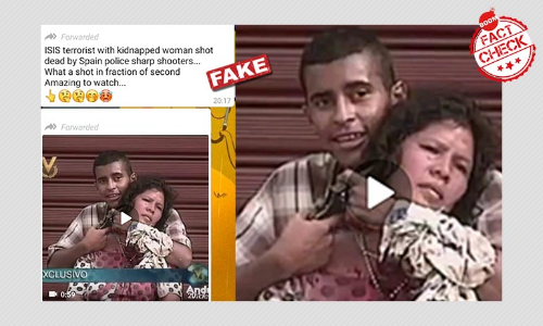 1998 Video Of Hostage Taker Being Shot Shared As ISIS Terrorist Sniped