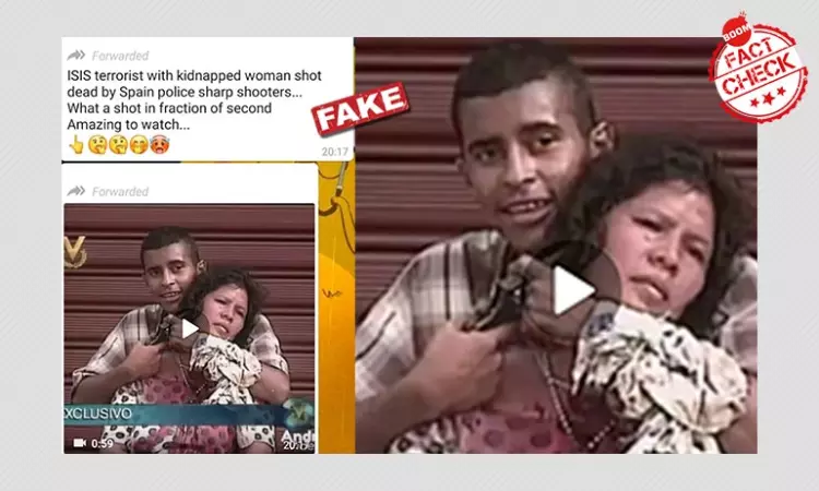 1998 Video Of Hostage Taker Being Shot Shared As ISIS Terrorist Sniped