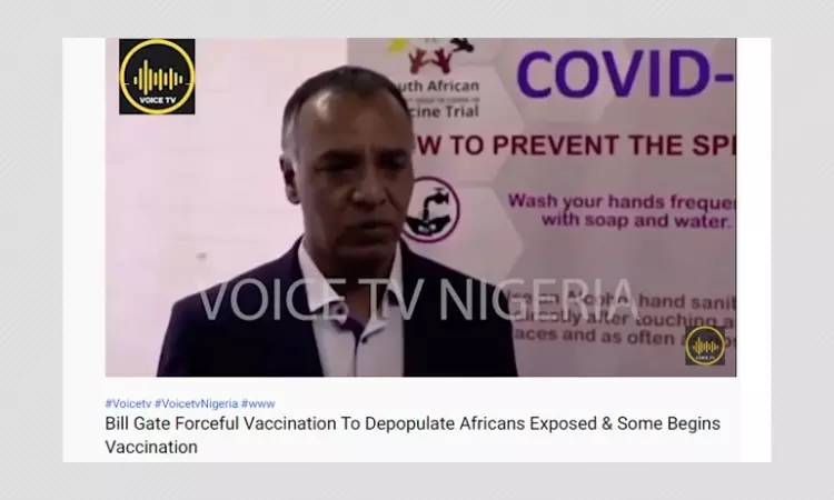 Did Bill Gates Plan To Depopulate Africa Through Vaccines? Not Really