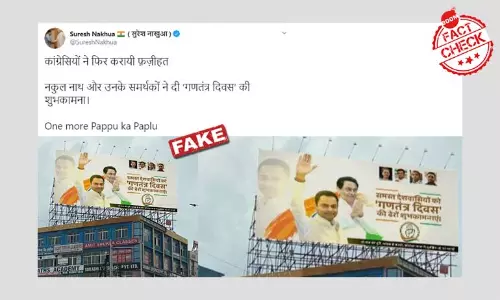 Photo Showing Kamal Nath Wish Republic Day Greetings Is Edited