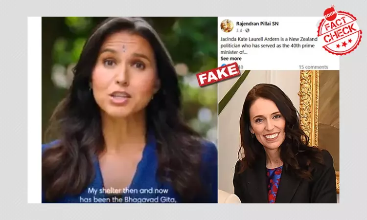 Video Of Tulsi Gabbard Praising The Gita Viral As NZ PM Jacinda Ardern