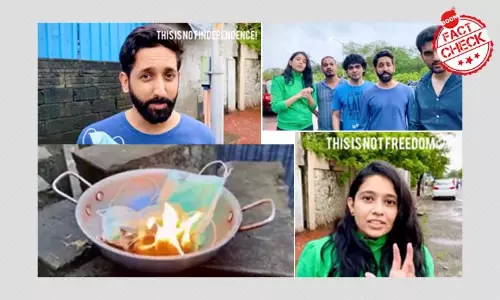 Misleading Anti-Mask Video By Indian Youth Goes Viral