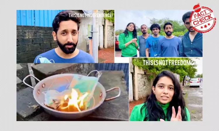 Misleading Anti-Mask Video By Indian Youth Goes Viral