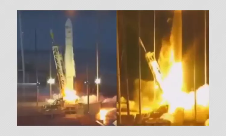 Video Of 2014 NASA Rocket Explosion Shared As Recent