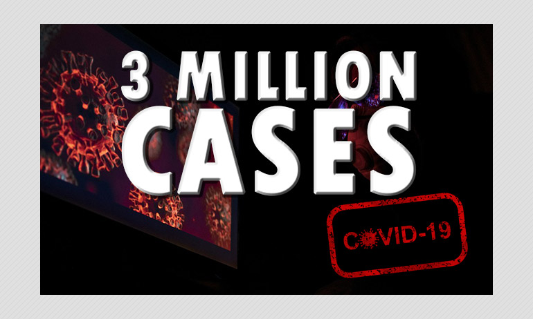 COVID-19: India Crosses 3 Million Cases; New Million Reached In 16 Days COVID-19: India Crosses 3 Million Cases; New Million Reached In 16 Days