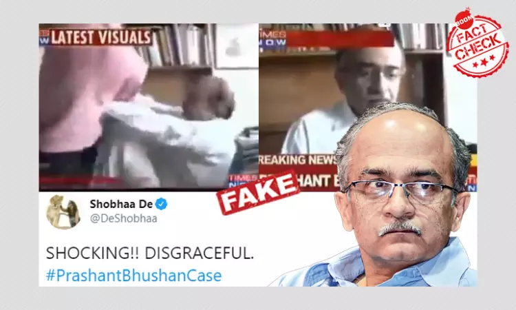 2011 Video Of Prashant Bhushan Being Beaten Revived After Contempt Case
