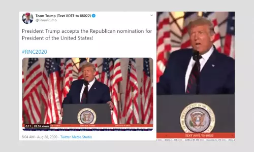 President Donald Trump Spreads False And Misleading Claims At RNC 2020