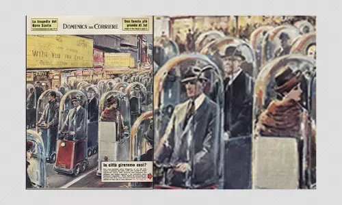 Artists Drawing Of Futuristic Vehicle Shared As Prediction Of 2022