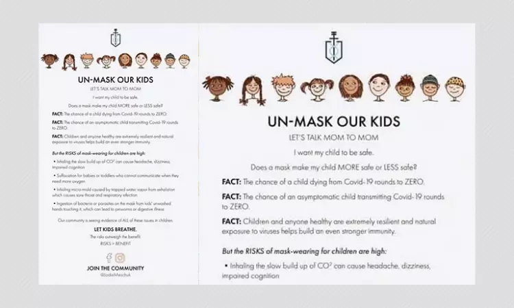 Children Are At Risk Of Contracting COVID-19 And Should Wear Masks