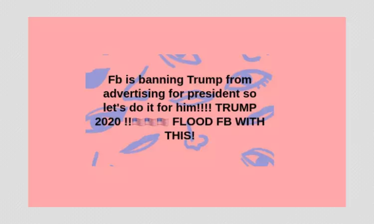 Is Facebook Banning Donald Trumps Election Ads? Not Really