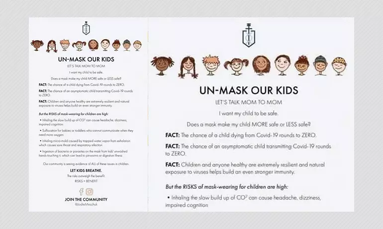 Children Are At Risk Of Contracting COVID-19 And Should Wear Masks