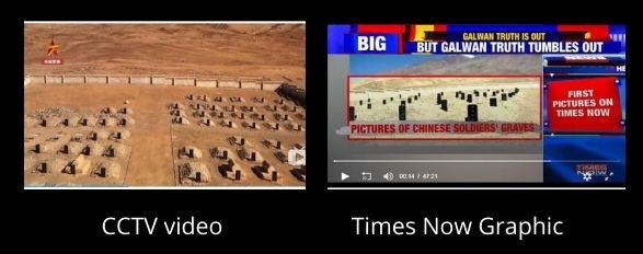 Times Now and CCTV video comparision
