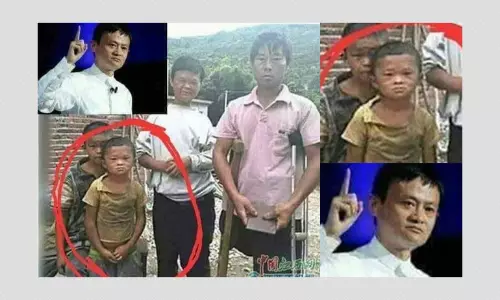 Photo Of Jack Ma Lookalike Shared As Childhood Photo Of Billionaire