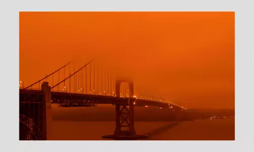 California Wildfires, Smoke Filled Skies And An Apocalyptic Scene