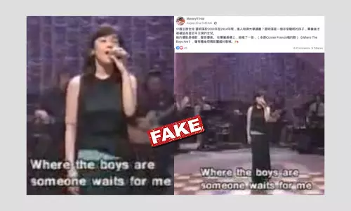 Video Of Japanese Singer Shared As That Of Xi Jinpings Daughter