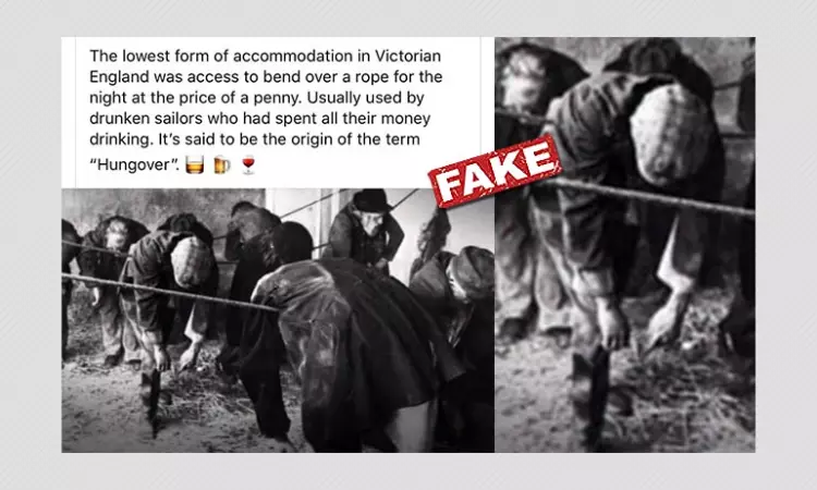 Is Hangover Derived From Practice Of Drunken Sailors Sleeping On Ropes?