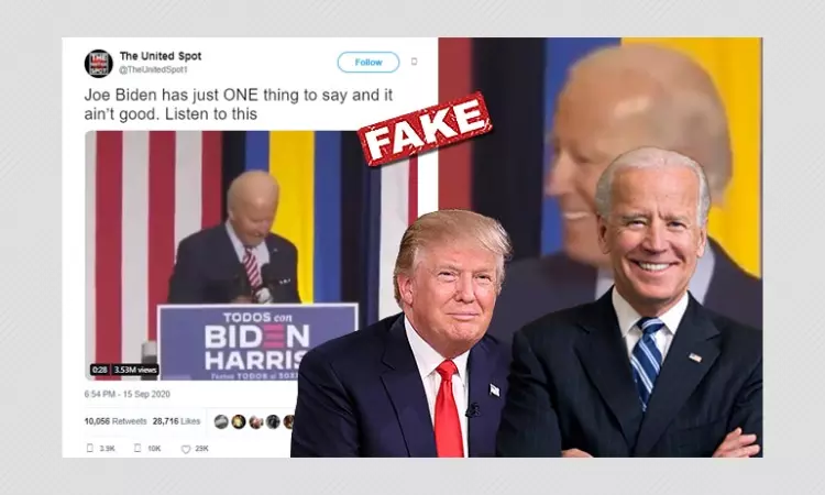 Donald Trump Shares Video Of Joe Biden Doctored To Add N.W.A Song