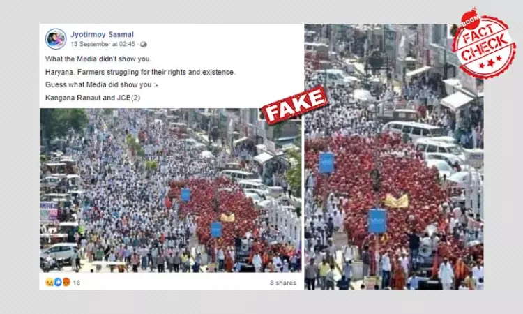 2017 Rajasthan Protest Photo Viral As Recent Haryana Farmer Protests