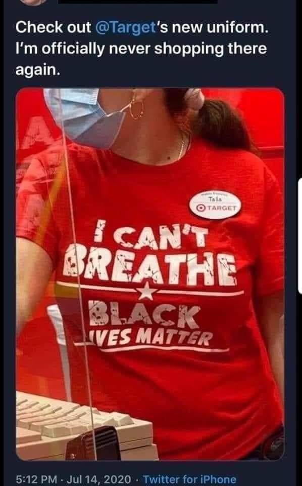 red shirt lives matter