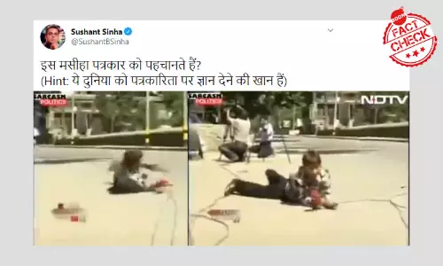 Thats Not Ravish Kumar In This Viral Video Mocking Him