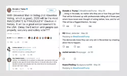 Fact-checking Trumps Claim That Voting By Mail Will Lead To Fraud