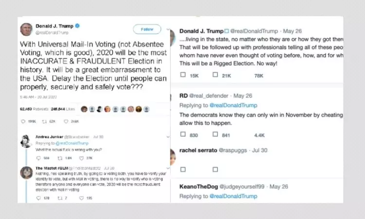 Fact-checking Trumps Claim That Voting By Mail Will Lead To Fraud