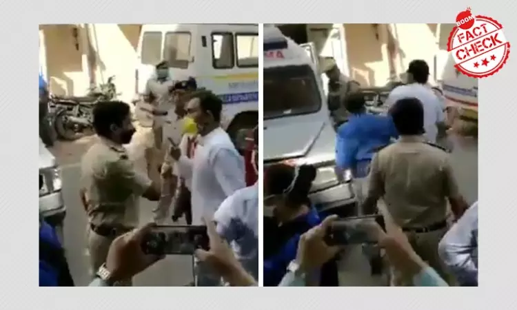Video Of AAP Leader Heckled By Delhi Police Viral As Rahul Gandhi