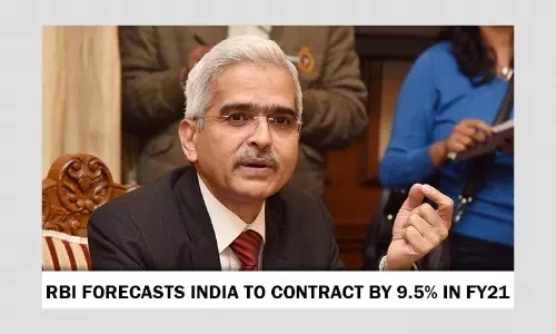 RBI Says Economy To Contract 9.5% In FY21, Keeps Rates Unchanged