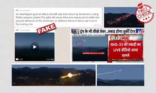 TV9 Bharatvarsh Runs ARMA-3 Clip As Armenia-Azerbaijan War Footage