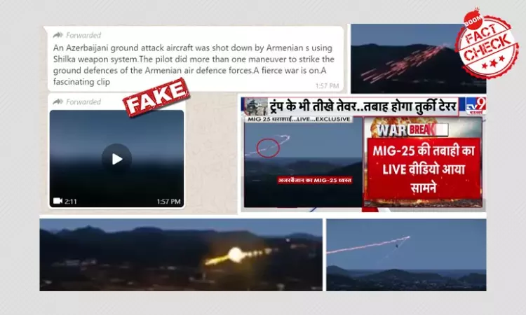 TV9 Bharatvarsh Runs ARMA-3 Clip As Armenia-Azerbaijan War Footage