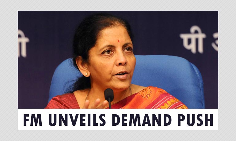 FM Unveils LTC Vouchers, Festive Advance In Short-Term Demand Push FM Unveils LTC Vouchers, Festive Advance In Short-Term Demand Push