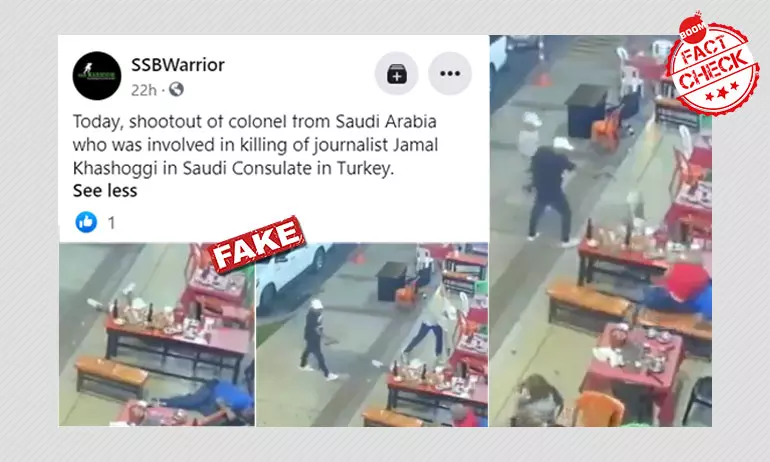 Ecuador Video Falsely Shared As Saudi Colonel Killed For Khashoggi Murder