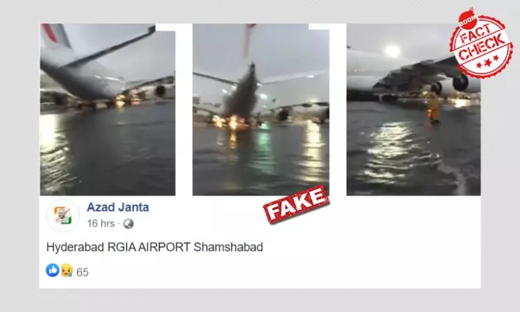 Video of Flooded Mexico Airport Peddled As Hyderabad