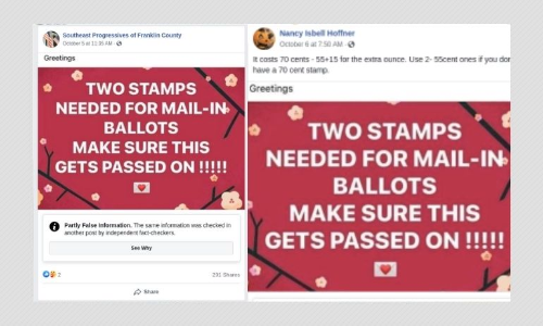 Post On Mail-In Ballots For US Elections Viral With Misleading Claim