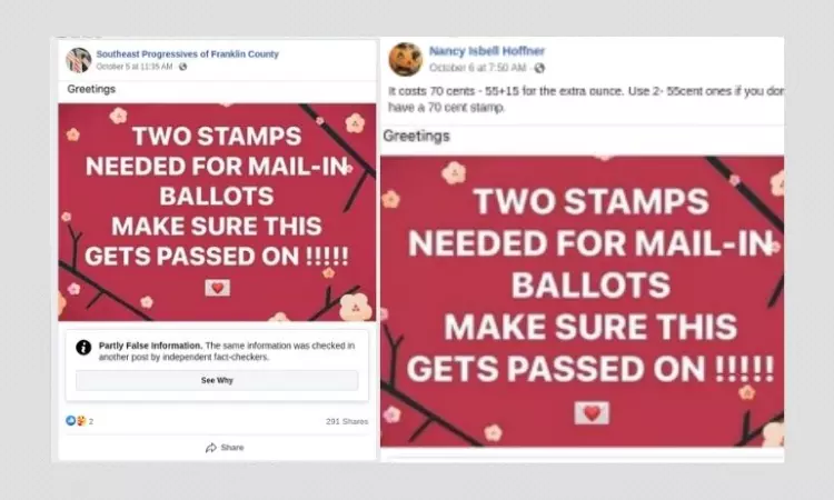 Post On Mail-In Ballots For US Elections Viral With Misleading Claim