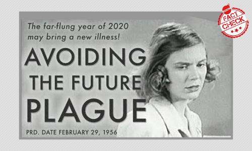 Did Avoiding The Future Plague PSA Predict COVID-19 Pandemic?